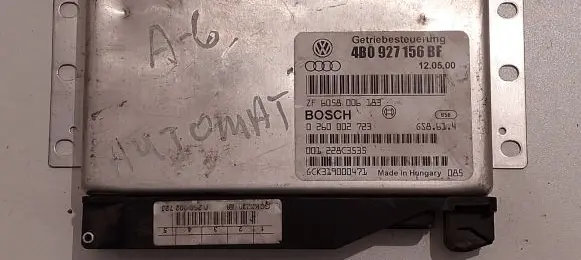 Audi A6 S6 C5 4B Gearbox control unit/module 4B0927156BF 6058006183 0260002723
