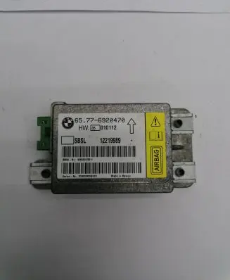 BMW 7 E65 E66 Airbag control unit/module 6920470 65776920470