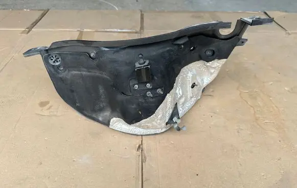 Heat shield in engine bay