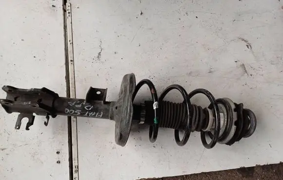 Fiat 500 Front shock absorber with coil spring