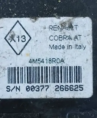 Renault Megane III Alarm control unit/module 4M5418R0A