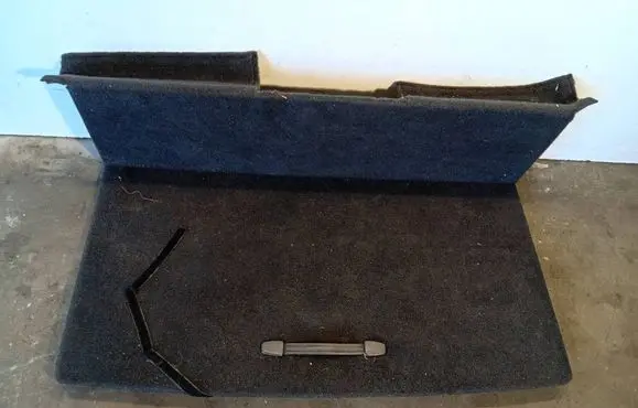 Opel Ampera Trunk/boot floor carpet liner 22798923