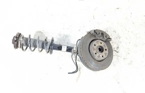 Volkswagen PASSAT B6 Front wheel hub spindle knuckle 3C0407256G 3C0413031M