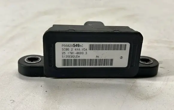 Dodge Challenger ESP acceleration yaw rate sensor P56029549AC 56029549AC 25170106893