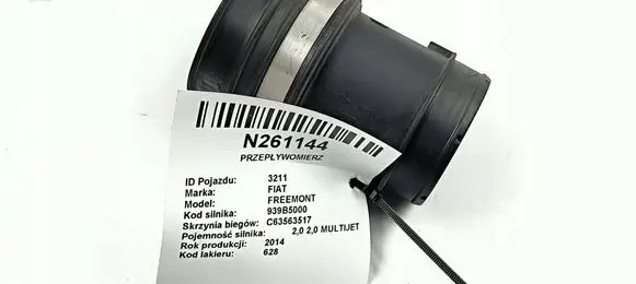 Fiat Freemont Mass air flow meter 0281002917