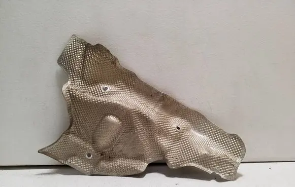 Audi Q7 4M Heat shield in engine bay 4M0399300B