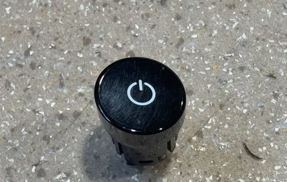 Porsche Taycan 9J1 Engine start stop button switch 9J1905865
