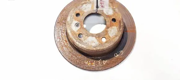 Mercedes-Benz A W168 Rear brake disc neventiliuojamas