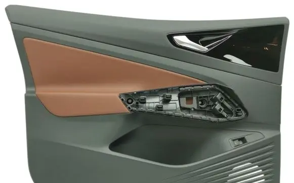 Front door card panel trim
