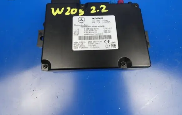 Mercedes-Benz C W205 Bluetooth control unit module A2059000219 A2059028505 A2059016710