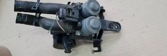 Coolant heater control valve