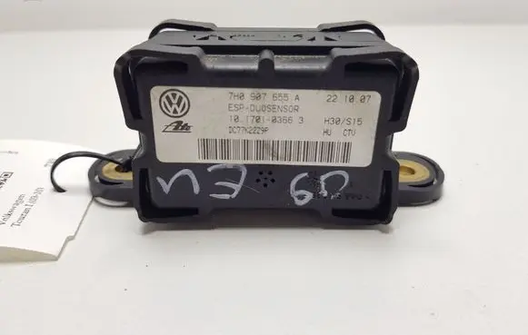 Volkswagen Touran I ESP acceleration yaw rate sensor 7H0907655A