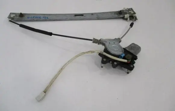 Front window lifting mechanism without motor
