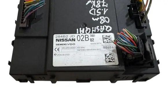 Nissan Qashqai Comfort/convenience module 284B2JD02B 5WK49374 24AI000103