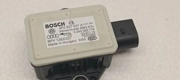 Audi A6 S6 C6 4F ESP acceleration yaw rate sensor 4F0907637A