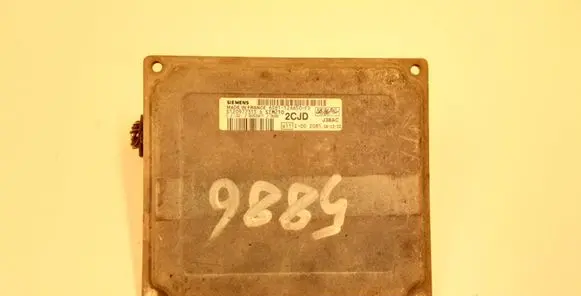 Ford Fiesta Engine control unit/module 6S6112A650FD S120977315 5886