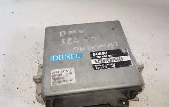 BMW 5 E34 Engine control unit/module 0281001080 2242213 2244127