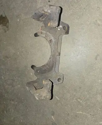 Audi A6 S6 C6 4F Front Brake Caliper Pad/Carrier 