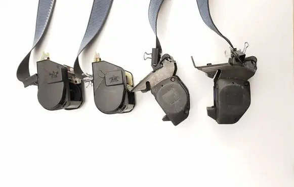 BMW 7 E32 Set of seat belts 72111948226 72111950541 72111950505