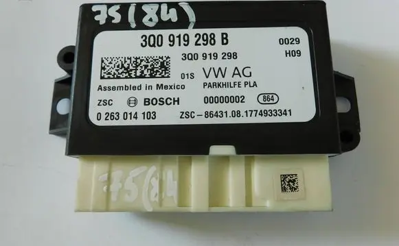 Volkswagen Tiguan Parking PDC control unit/module 3Q0919298B 3Q0919298 0263014103