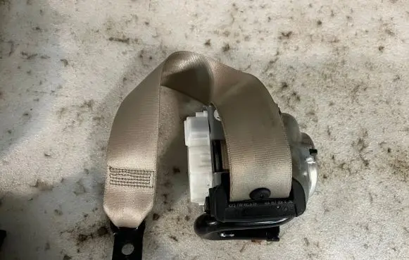 Rear seatbelt