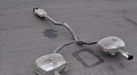 Volvo S80 Rear muffler/silencer tail pipe