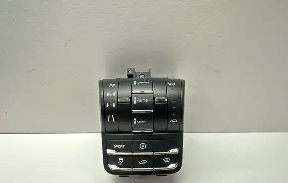 Porsche Cayenne (92A) Suspension ride height/mode switch 7P5927521T 7P5927127CJ