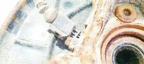 Volkswagen Golf VI ABS brake wheel speed sensor
