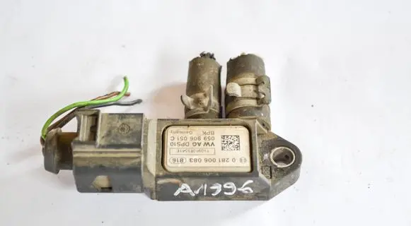 Volkswagen Caddy Exhaust gas pressure sensor 0281006083 059906051C 110910T1541E