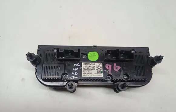 Volkswagen Jetta USA Interior fan control switch 5GM907426H 5HB01365116