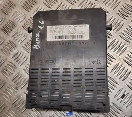 Peugeot 307 Comfort/convenience module 9651196880 0742030303 00060170180203