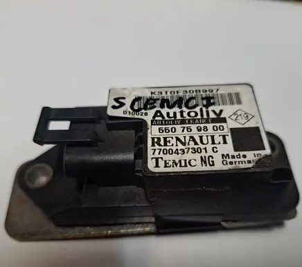 Airbag deployment crash/impact sensor