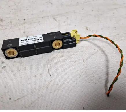 Airbag deployment crash/impact sensor