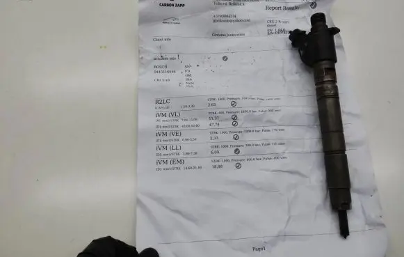Volvo V70 Fuel injector 0445116046
