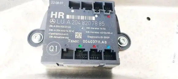 Mercedes-Benz C AMG W204 Door control unit/module A2048207885 A2048202826