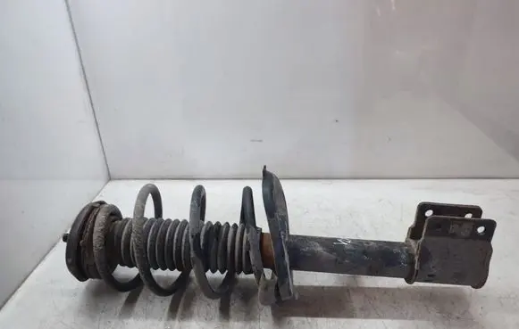 Front shock absorber with coil spring