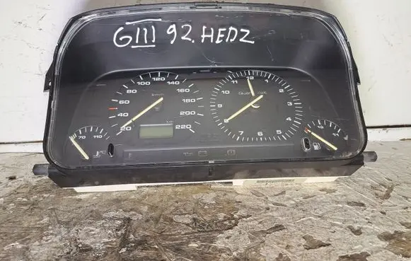 Volkswagen Golf III Speedometer (instrument cluster) 1H6919033B 89652468