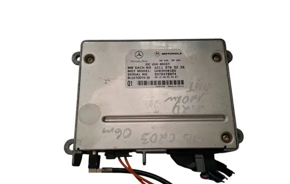 Mercedes-Benz C W203 Bluetooth control unit module A2118703226
