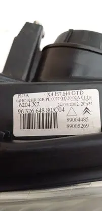 Citroen C5 Headlight/headlamp 9632664880 89004465