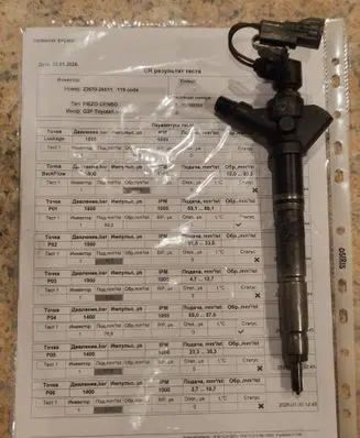 Toyota Avensis T250 Fuel injector 2367026010 10H00568
