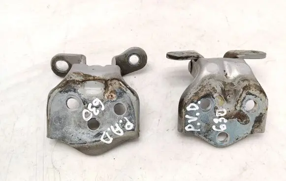 Front door hinge set