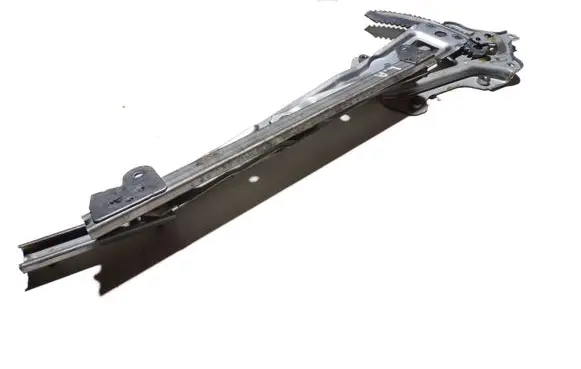 Rear window lifting mechanism without motor