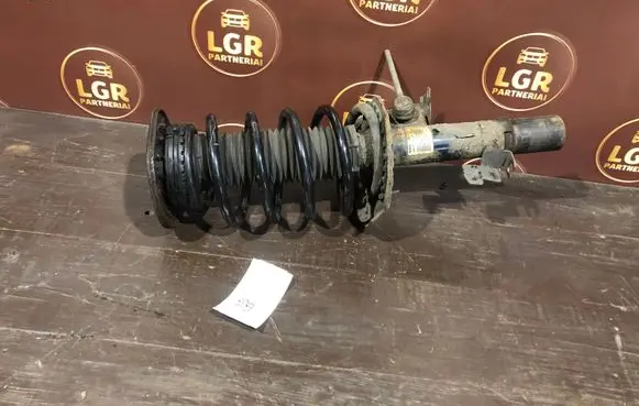 Front shock absorber with coil spring