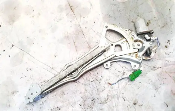 Jaguar XF Sliding door window regulator with motor