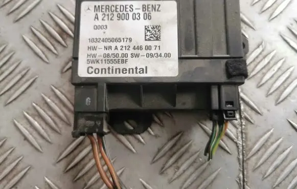 Mercedes-Benz E W212 Fuel injection pump control unit/module A2129000306