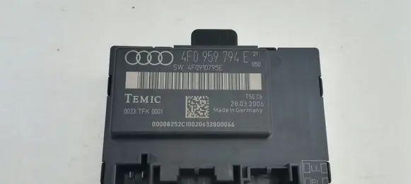 Audi A6 S6 C6 4F Door control unit/module 4F0959794E