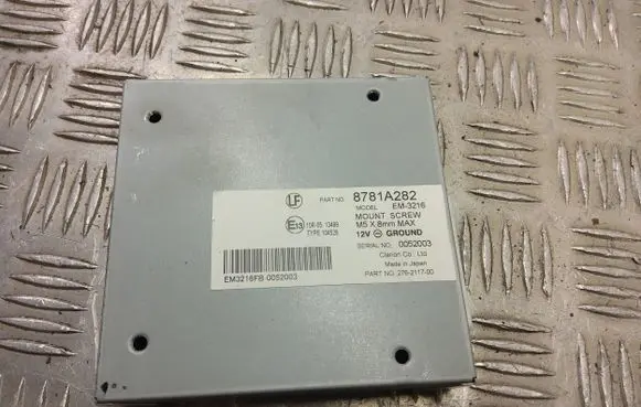 Mitsubishi Outlander Camera control unit module 8781a282
