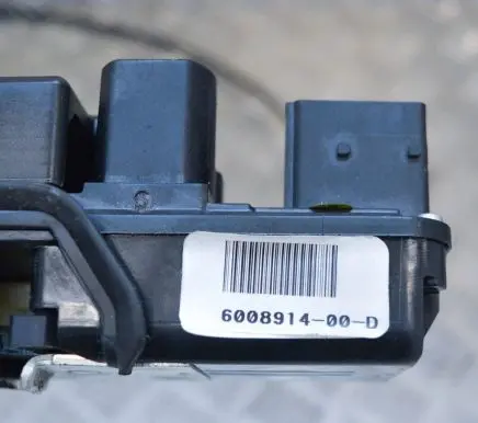 Tesla Model S Rear door lock 600891400D