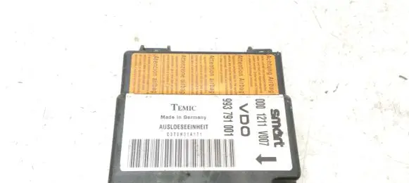 Smart ForTwo I Airbag control unit/module 993791001 0001211V007