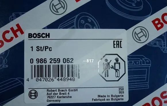 Fiat Grande Punto Exhaust gas temperature sensor 0986259062